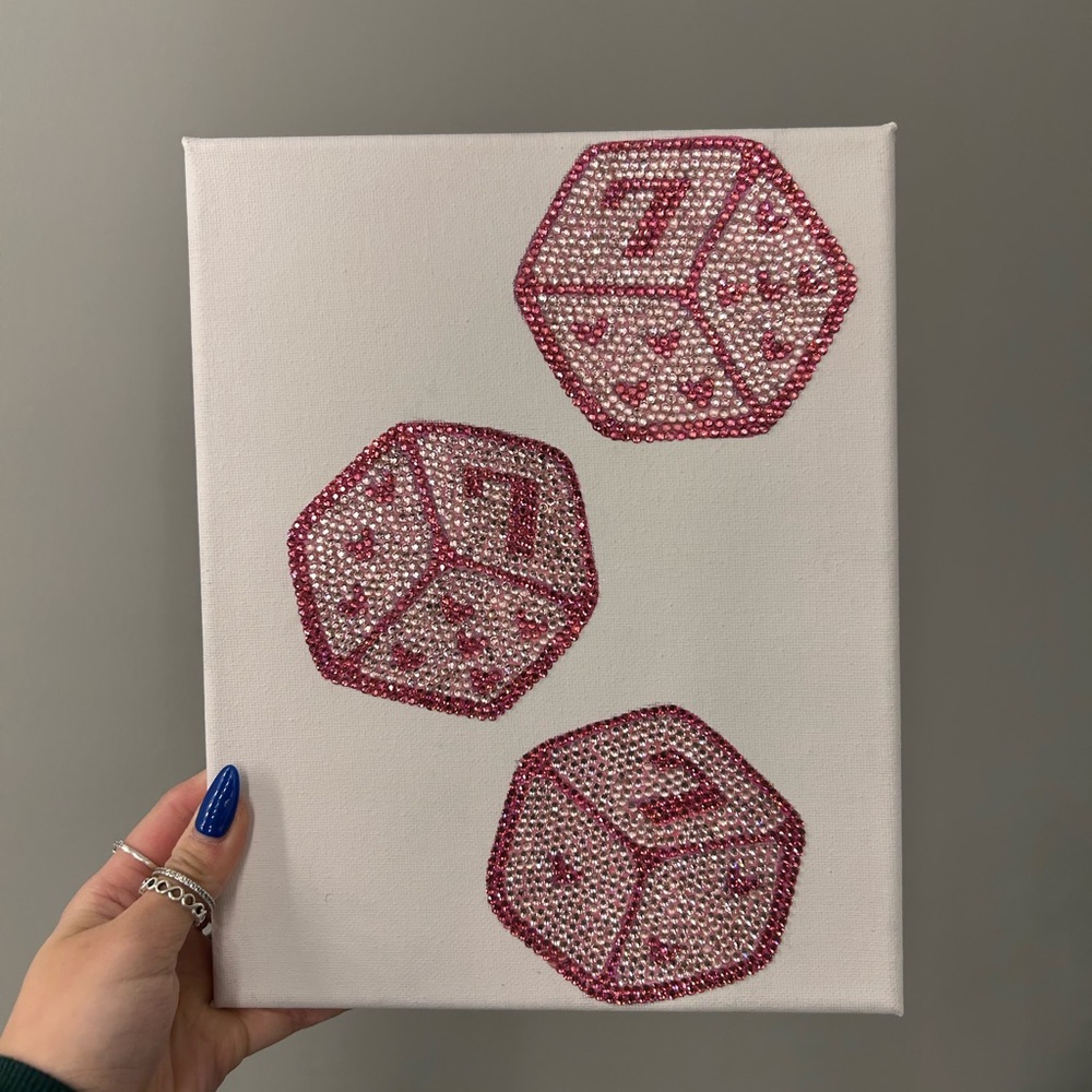 Canvas Art Rhinestone